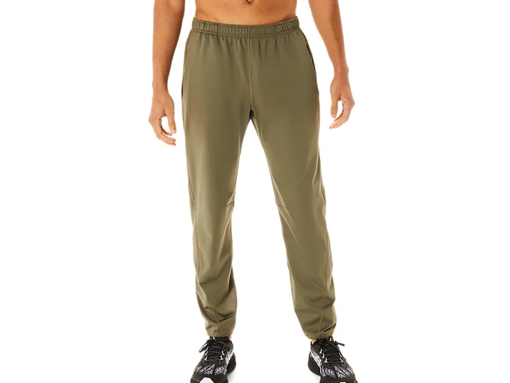 ASICS MEN BRUSHED KNIT PANTS-Men Training|Pants & Tights
