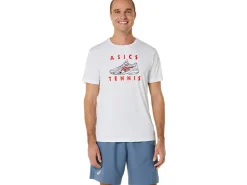 ASICS MEN COURT SHOES GRAPHIC TEE-Men Tennis|Tennis