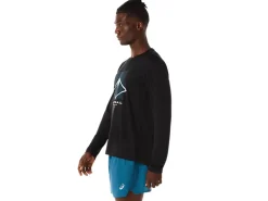ASICS MEN FUJITRAIL LOGO LONG SLEEVE TOP-Men Trail Running|Trail Running