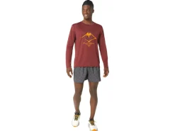ASICS MEN FUJITRAIL LOGO LONG SLEEVE TOP-Men Trail Running|Extended Sizes