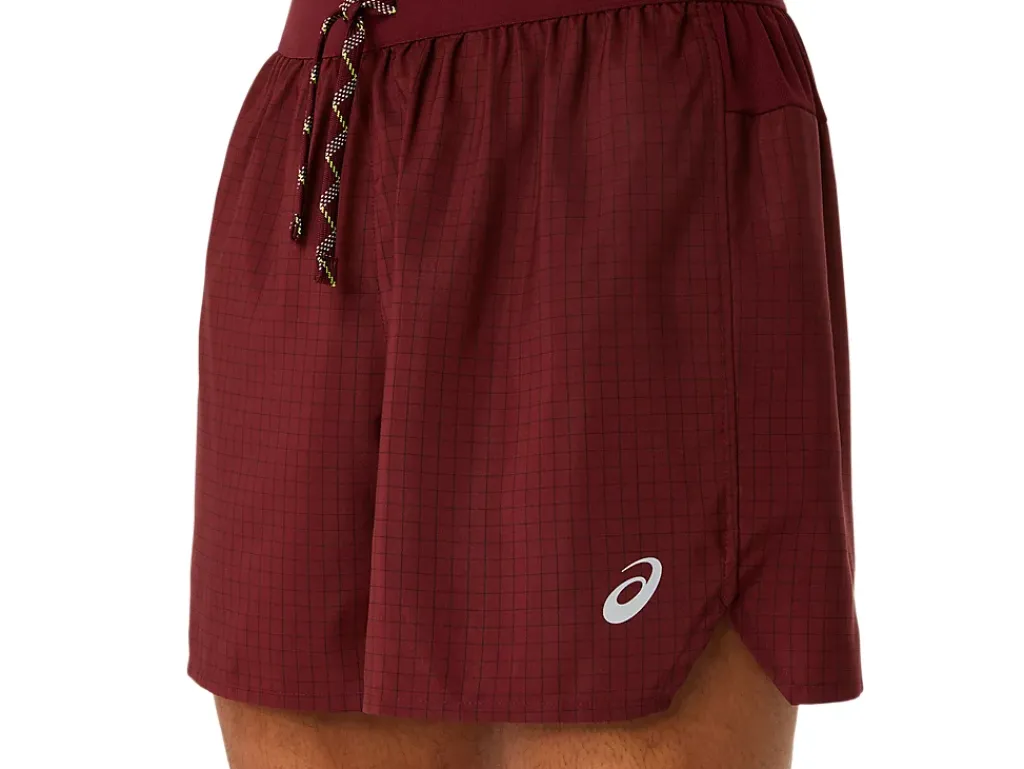 ASICS MEN FUJITRAIL LOGO SHORT-Men Trail Running|Extended Sizes