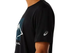 ASICS MEN FUJITRAIL LOGO SHORT SLEEVE TOP-Men Trail Running|Trail Running