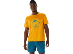ASICS MEN FUJITRAIL LOGO SHORT SLEEVE TOP-Men Trail Running|Trail Running