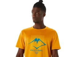 ASICS MEN FUJITRAIL LOGO SHORT SLEEVE TOP-Men Trail Running|Trail Running