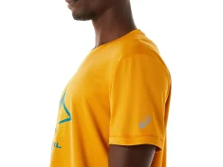 ASICS MEN FUJITRAIL LOGO SHORT SLEEVE TOP-Men Trail Running|Trail Running