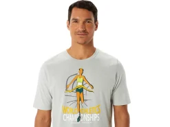 ASICS MEN GRAPHIC SHORT SLEEVE WCH-Men T-Shirts & Tops