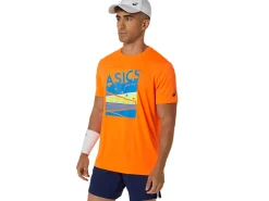 ASICS MEN GS GRAPHIC TEE-Men Tennis|Tennis