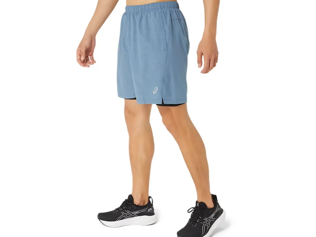 ASICS MEN 7IN 2 IN 1 SHORT-Men Extended Sizes|Shorts