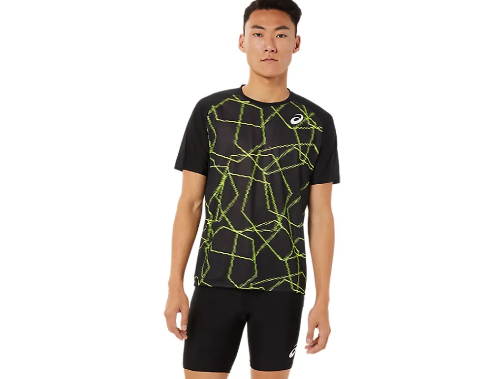 ASICS MEN LIGHT SHORT SLEEVE TOP-Men T-Shirts & Tops