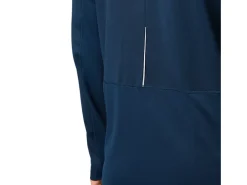 ASICS MEN LITE-SHOW WINTER 1/2 ZIP TOP-Men T-Shirts & Tops
