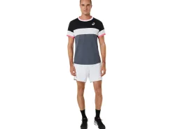 ASICS MEN MATCH SHORT SLEEVE TOP-Men Pickleball|Tennis