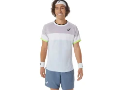 ASICS MEN MATCH SHORT SLEEVE TOP-Men Pickleball|Tennis