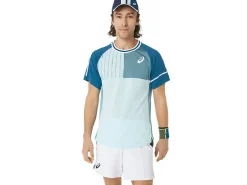 ASICS MEN MATCH SHORT SLEEVE TOP-Men Tennis|Tennis