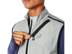 ASICS MEN METARUN PACKABLE VEST-Men Jackets & Outerwear