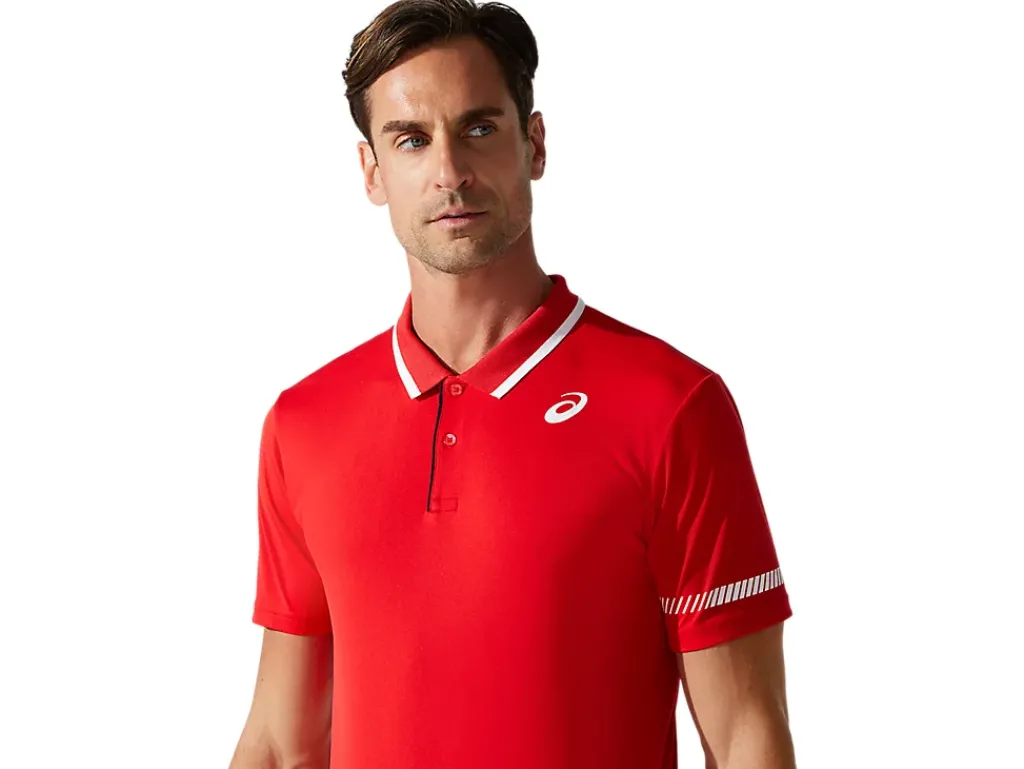 ASICS MEN POLO SHIRT-Men Pickleball|Tennis