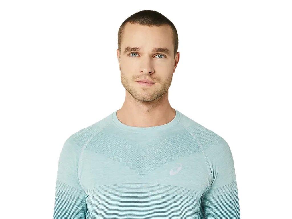 ASICS MEN SEAMLESS LONG SLEEVE TOP-Men T-Shirts & Tops|Semi-Annual Sale