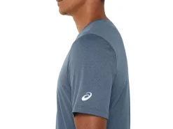 ASICS MEN SHORT SLEEVE HTHR TECH TOP-Men Extended Sizes|T-Shirts & Tops