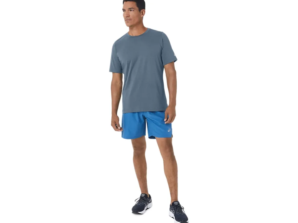 ASICS MEN SHORT SLEEVE HTHR TECH TOP-Men Extended Sizes|T-Shirts & Tops