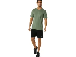 ASICS MEN SHORT SLEEVE HTHR TECH TOP-Men Extended Sizes|T-Shirts & Tops