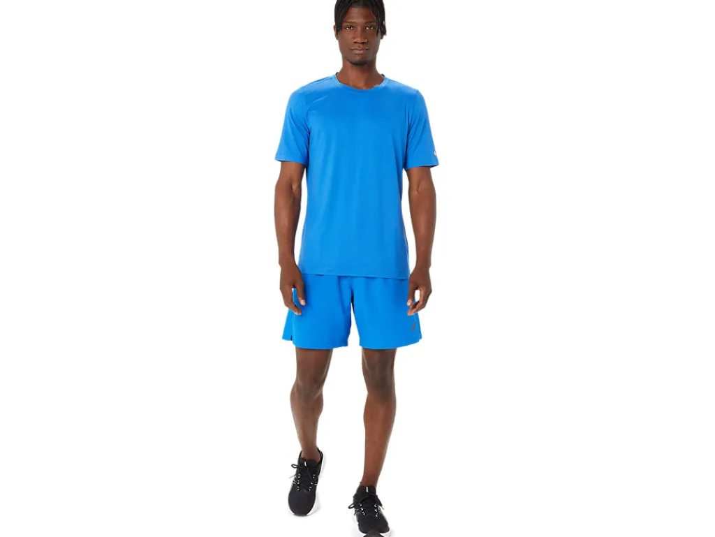 ASICS MEN SHORT SLEEVE HTHR TECH TOP-Men Extended Sizes|T-Shirts & Tops