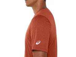 ASICS MEN SHORT SLEEVE HTHR TECH TOP-Men Extended Sizes|T-Shirts & Tops