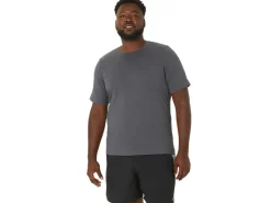 ASICS MEN SHORT SLEEVE HTHR TECH TOP-Men Extended Sizes|T-Shirts & Tops