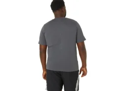 ASICS MEN SHORT SLEEVE HTHR TECH TOP-Men Extended Sizes|T-Shirts & Tops