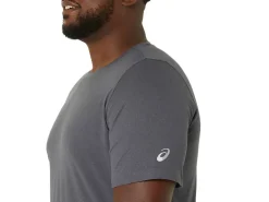 ASICS MEN SHORT SLEEVE HTHR TECH TOP-Men Extended Sizes|T-Shirts & Tops