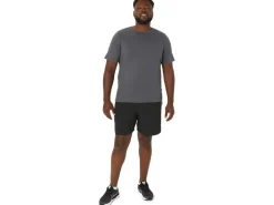 ASICS MEN SHORT SLEEVE HTHR TECH TOP-Men Extended Sizes|T-Shirts & Tops