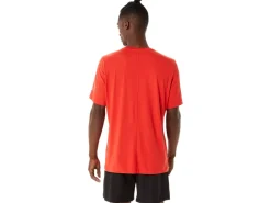 ASICS MEN SHORT SLEEVE HTHR TECH TOP-Men Extended Sizes|T-Shirts & Tops