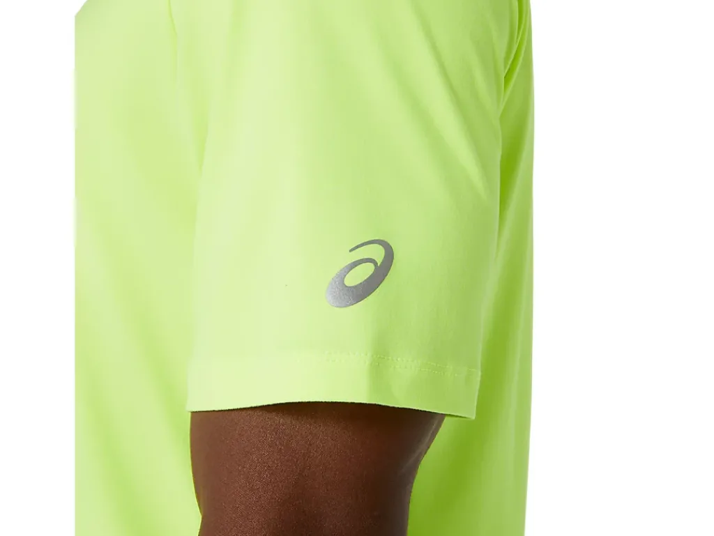 ASICS MEN SHORT SLEEVE HTHR TECH TOP-Men Extended Sizes|T-Shirts & Tops