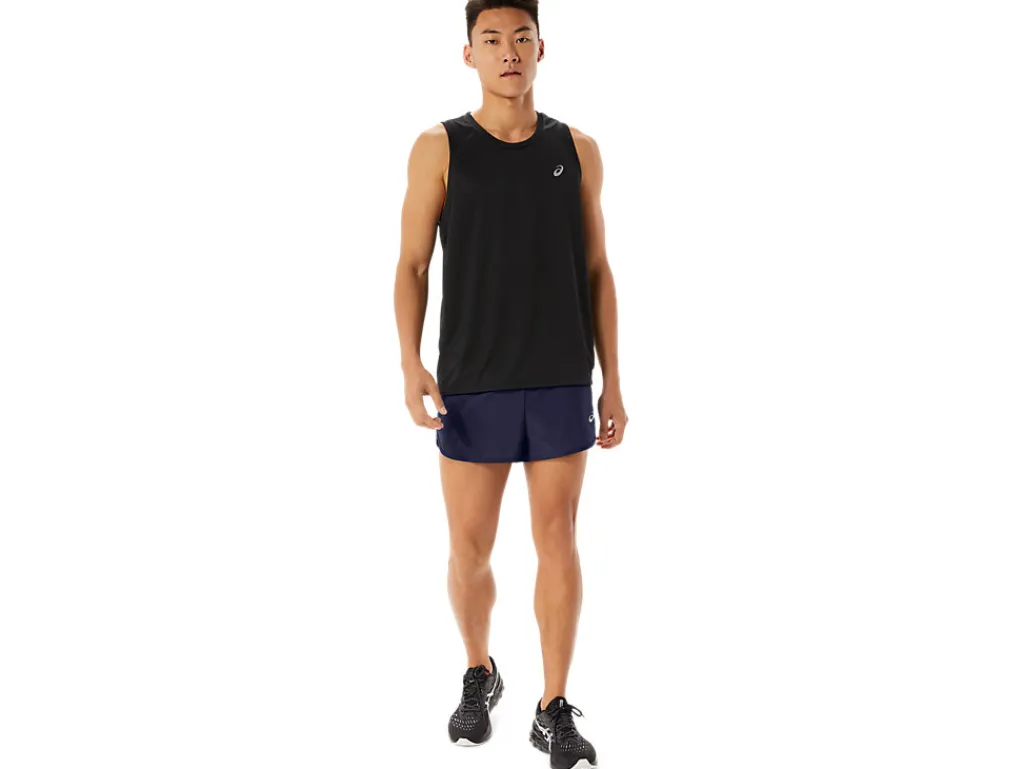 ASICS MEN SPLIT SHORT-Men Extended Sizes|Shorts