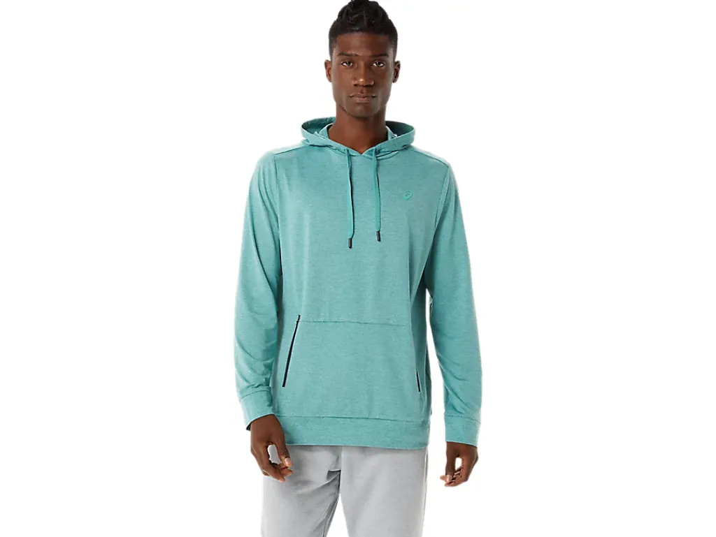 ASICS MEN TECH PULLOVER HOODIE-Men Extended Sizes|T-Shirts & Tops