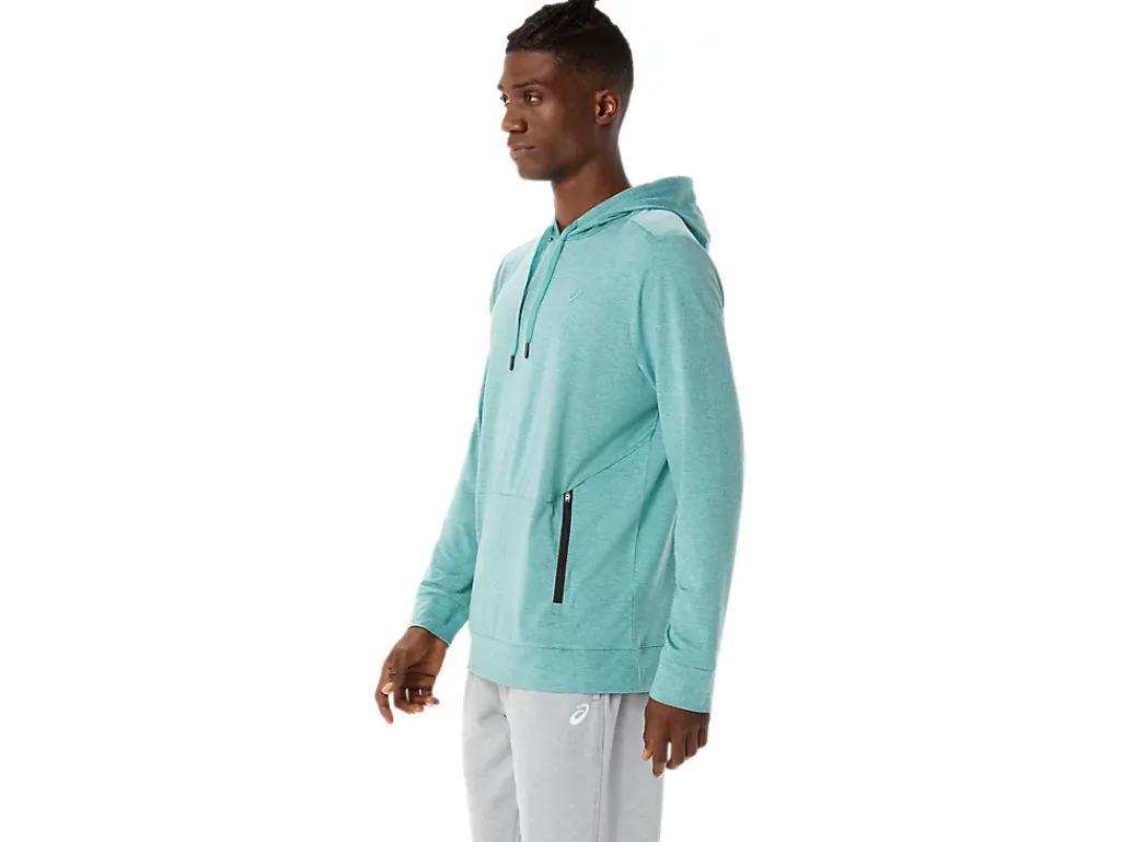 ASICS MEN TECH PULLOVER HOODIE-Men Extended Sizes|T-Shirts & Tops