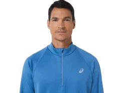 ASICS MEN THERMOPOLIS WINTER 1/2 ZIP-Men Extended Sizes|T-Shirts & Tops