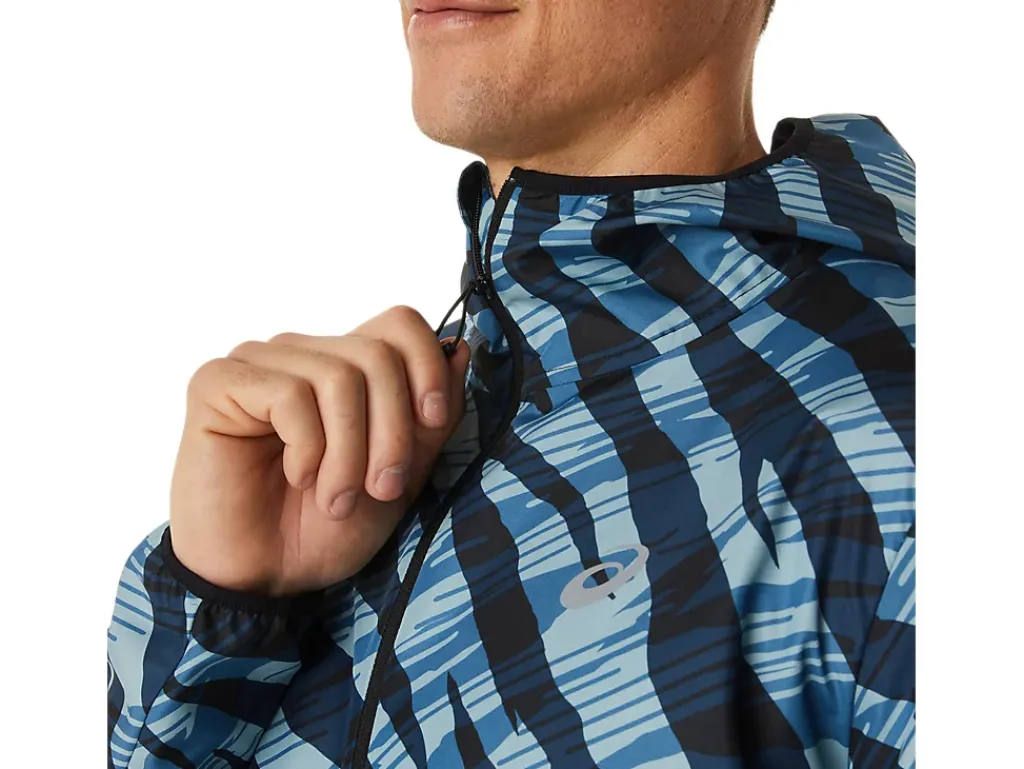 ASICS MEN WILD CAMO ANORAK-Men Jackets & Outerwear|Semi-Annual Sale