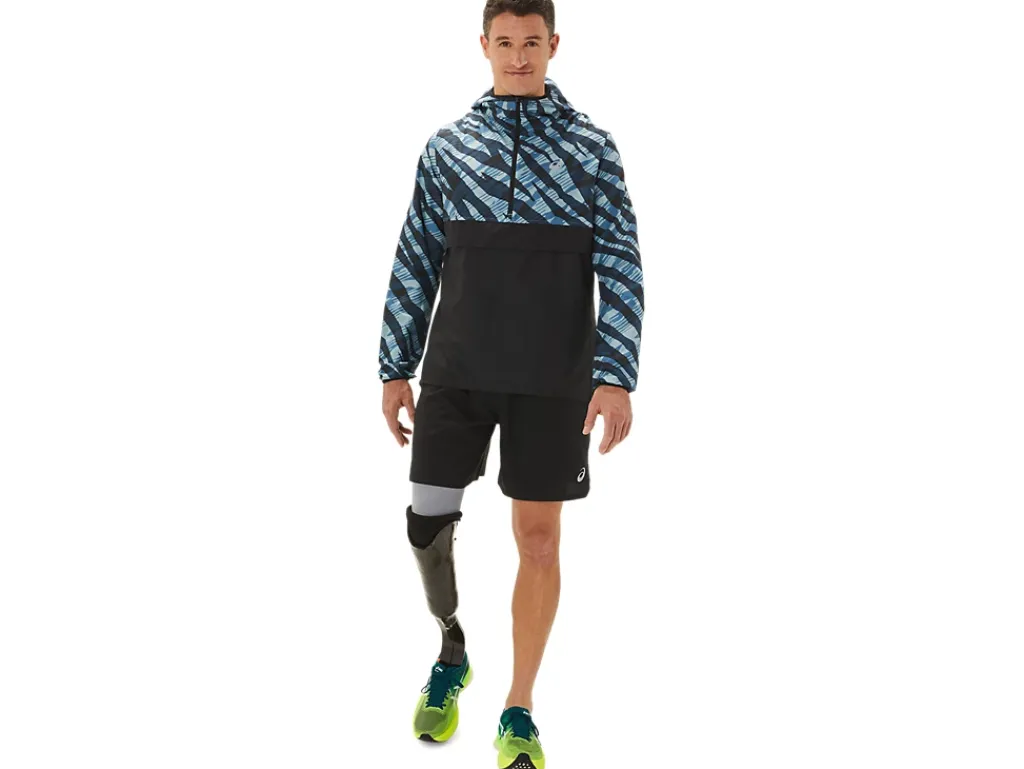ASICS MEN WILD CAMO ANORAK-Men Jackets & Outerwear|Semi-Annual Sale