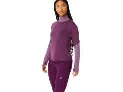 ASICS METARUN MOCK NECK LONG SLEEVE TOP-Women T-Shirts & Tops