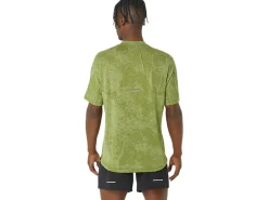 ASICS METARUN PATTERN 1/2 ZIP SHORT SLEEVE TOP-Men T-Shirts & Tops
