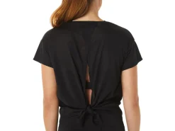 ASICS MOVEKOYO JACQUARD SHORT SLEEVE TOP-Women T-Shirts & Tops