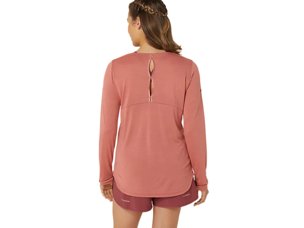 ASICS NAGINO RUN LONG SLEEVE TOP-Women T-Shirts & Tops