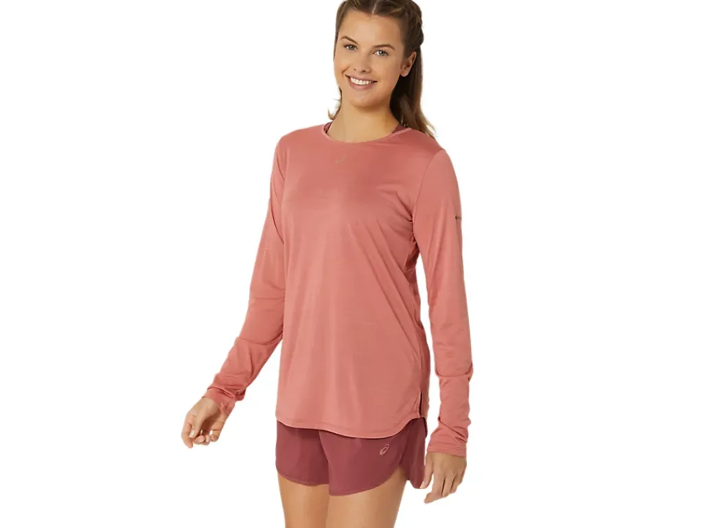 ASICS NAGINO RUN LONG SLEEVE TOP-Women T-Shirts & Tops