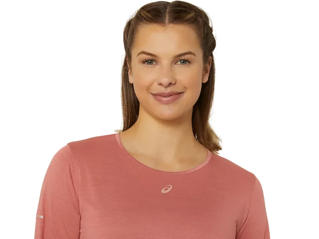 ASICS NAGINO RUN LONG SLEEVE TOP-Women T-Shirts & Tops
