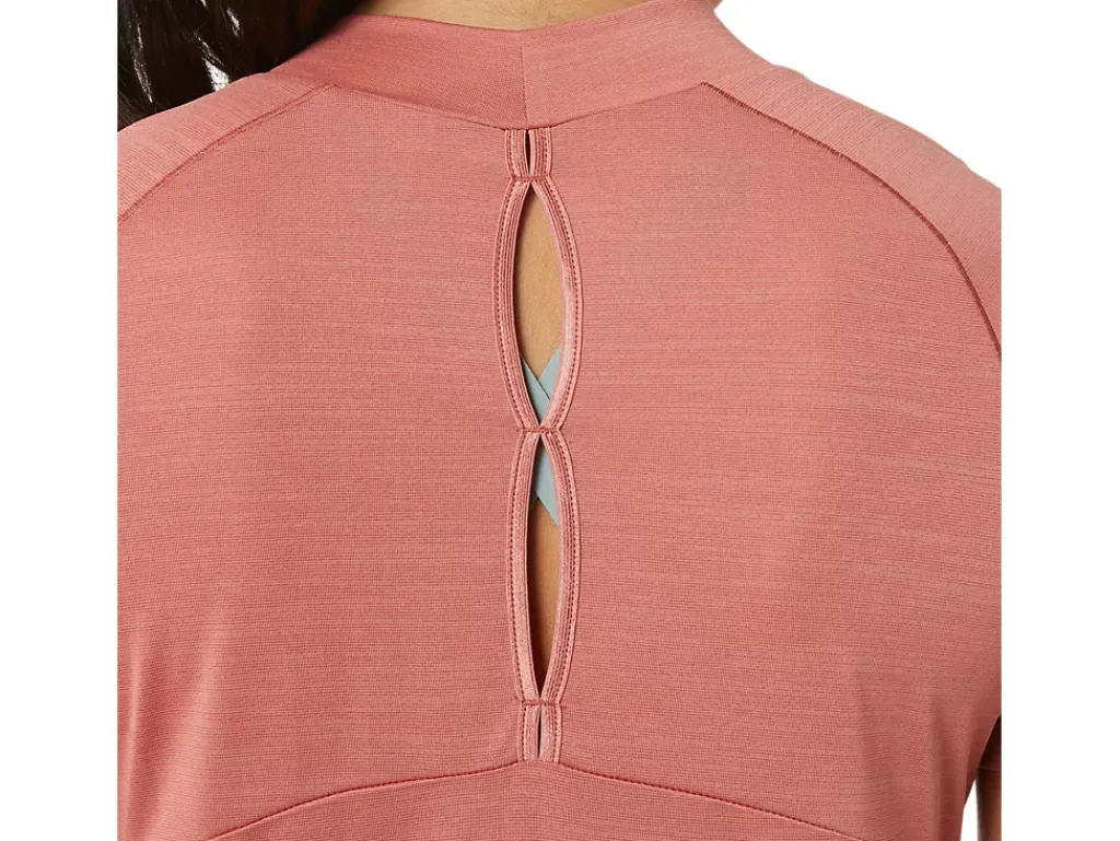 ASICS NAGINO RUN SHORT SLEEVE TOP-Women T-Shirts & Tops