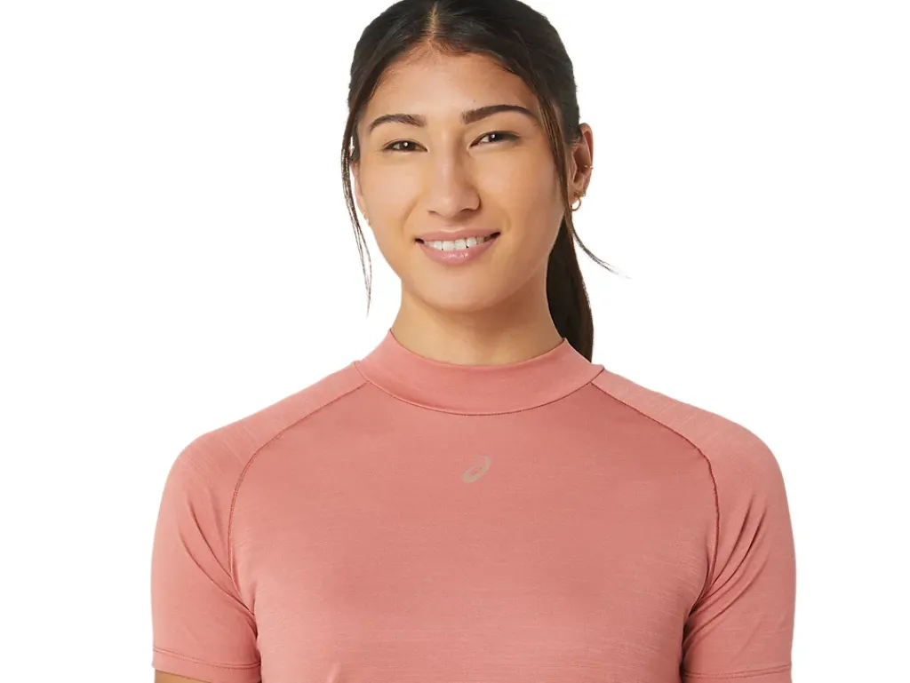 ASICS NAGINO RUN SHORT SLEEVE TOP-Women T-Shirts & Tops