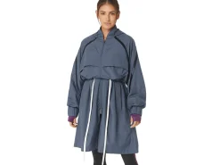 ASICS NAGINO WOVEN LONG JACKET-Women Jackets & Outerwear