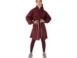 ASICS NAGINO WOVEN LONG JACKET-Women Jackets & Outerwear