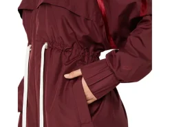 ASICS NAGINO WOVEN LONG JACKET-Women Jackets & Outerwear