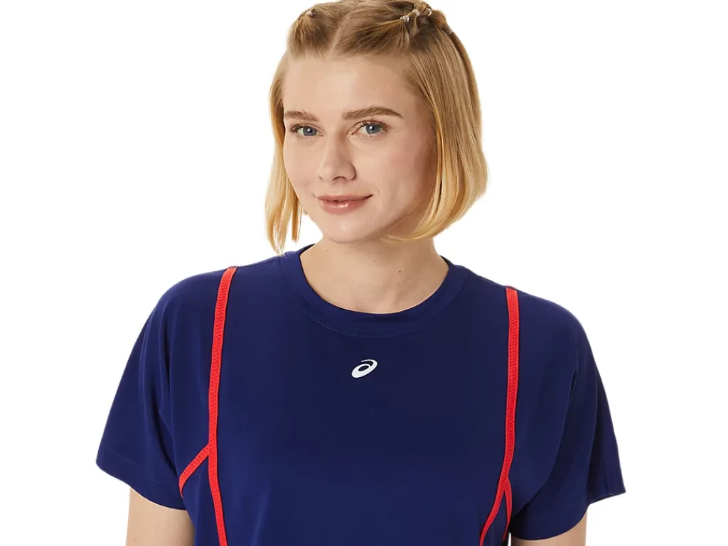 ASICS NEW STRONG 92 SHORT SLEEVE TOP-Women T-Shirts & Tops