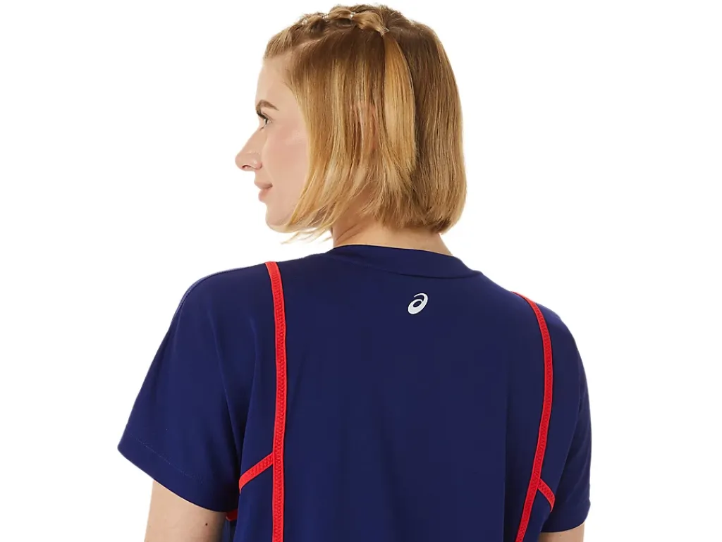 ASICS NEW STRONG 92 SHORT SLEEVE TOP-Women T-Shirts & Tops